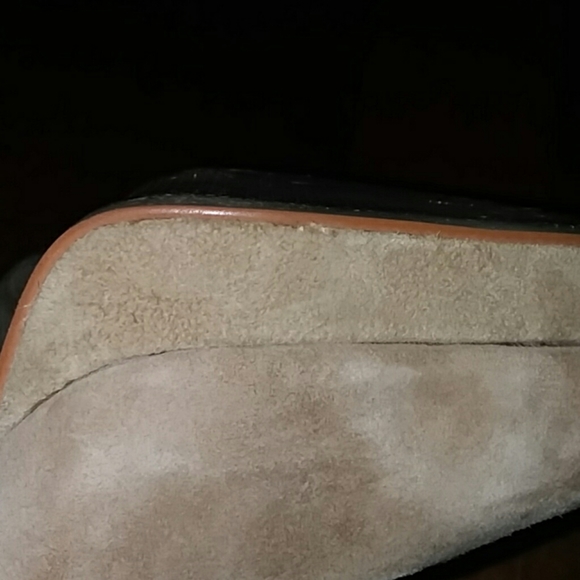 Aldo tan suede high heels leather pumps - Picture 7 of 7